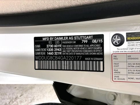 Used 2016 Mercedes-Benz S 550 Sedan image 37