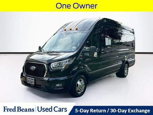 Used 2023 Ford Transit 350 XLT w/ Livery Package RWD image 4