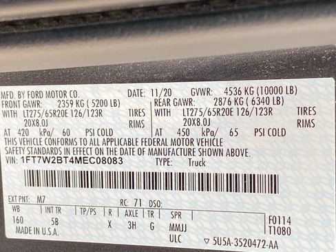 Used 2021 Ford F250 Lariat AWD/4WD image 42