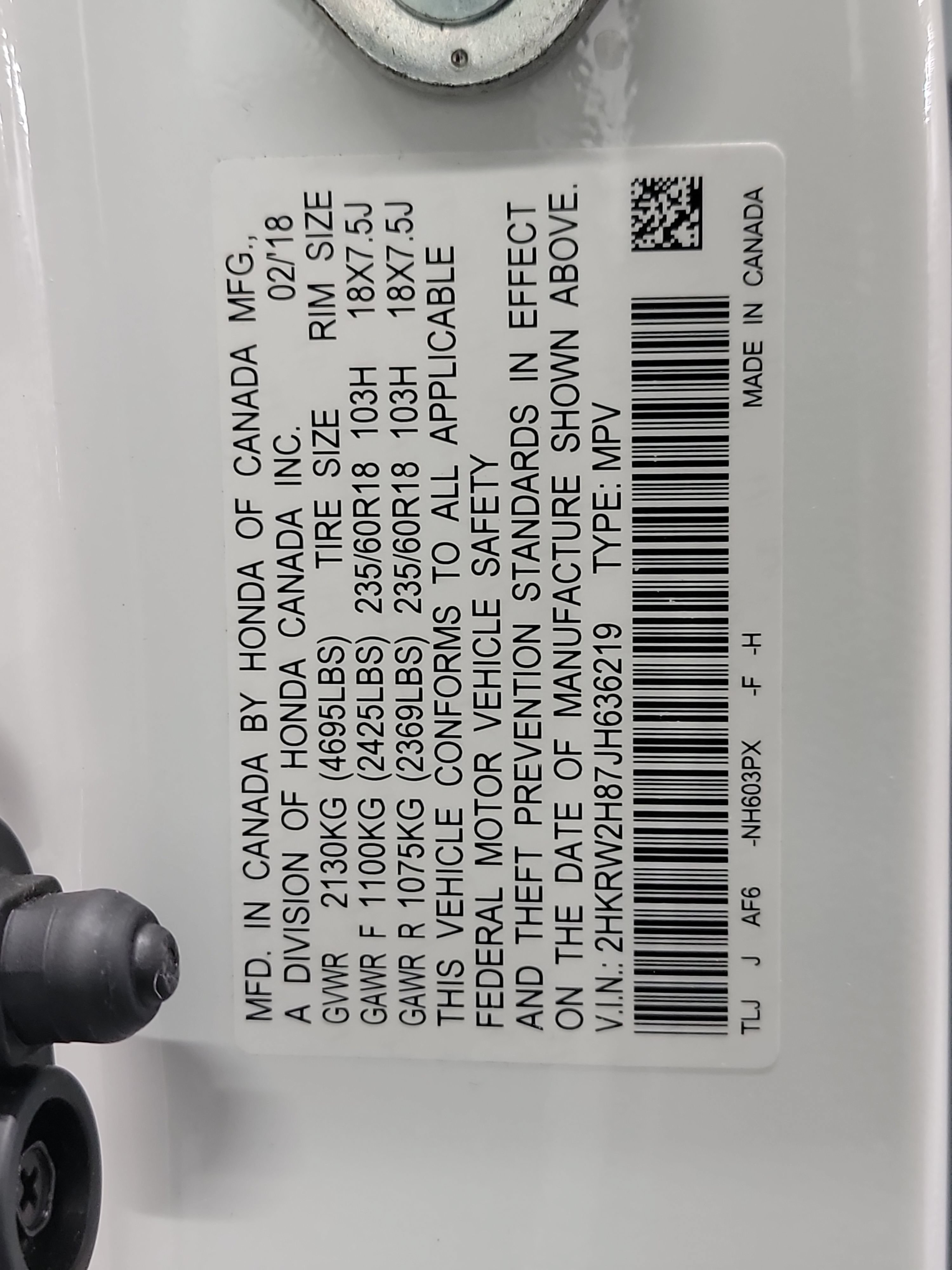 Used 2018 Honda CR-V EX-L image 33