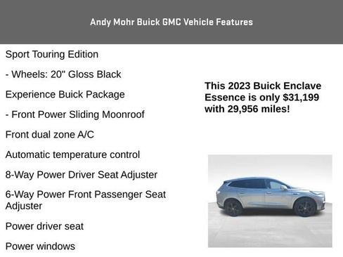 Used 2023 Buick Enclave Essence w/ Experience Buick Package FWD image 14