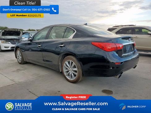 Used 2017 INFINITI Q50 2.0t w/ Moonroof Package image 3