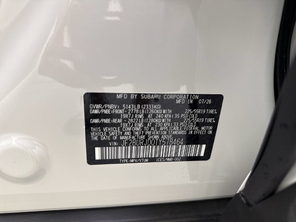 New 2026 Subaru Outback Touring XT AWD/4WD image 11