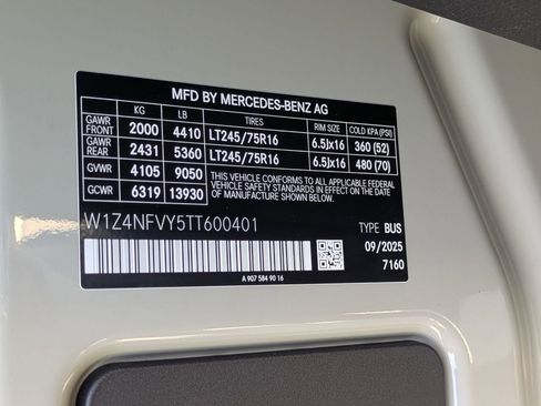 New 2026 Mercedes-Benz Sprinter 2500 image 16