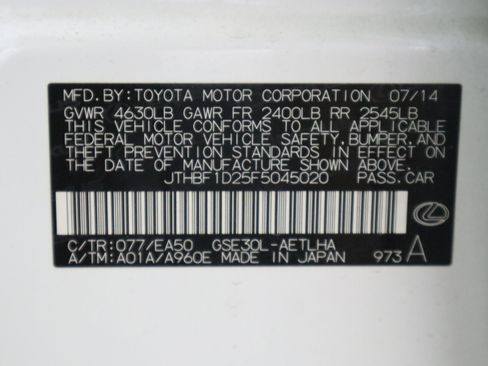 Used 2015 Lexus IS 250 RWD image 38