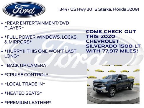 Used 2020 Chevrolet Silverado 1500 LT w/ All-Star Edition AWD/4WD image 10