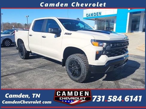 New 2026 Chevrolet Silverado 1500 Custom Trail Boss w/ Dark Appearance Package image 1