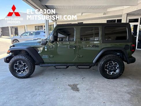 Used 2023 Jeep Wrangler Unlimited Rubicon 4xe w/ Steel Bumper Group AWD/4WD image 8