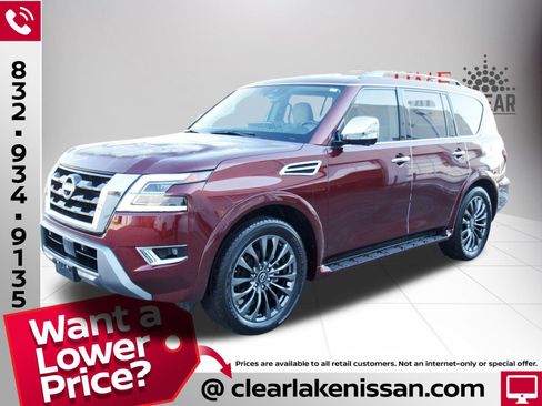 Used 2024 Nissan Armada Platinum w/ Cargo Package image 3