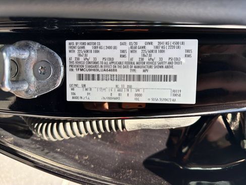 Used 2020 Ford Escape SEL AWD/4WD image 21