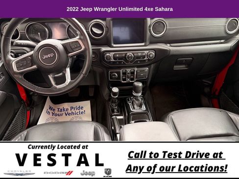 Used 2022 Jeep Wrangler Unlimited Sahara AWD/4WD image 14