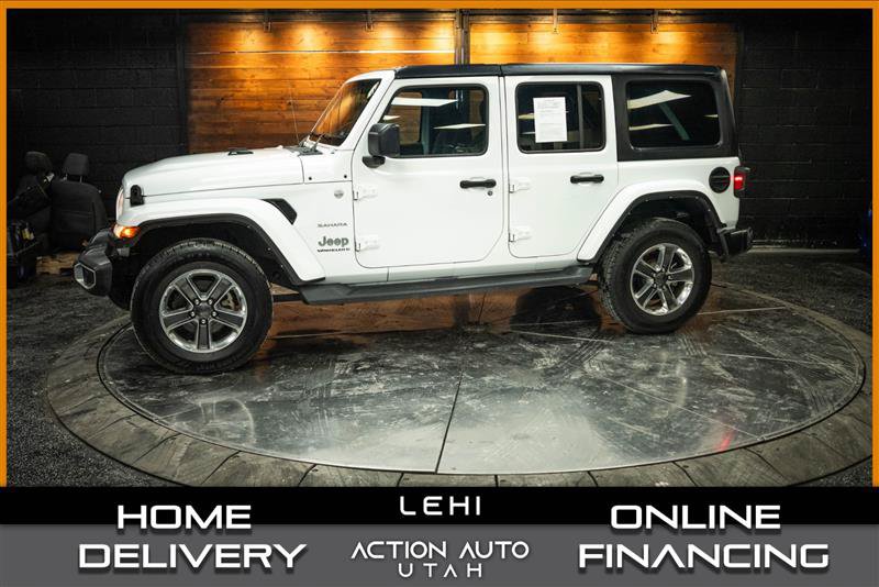 Used 2023 Jeep Wrangler Unlimited Sahara w/ Cold Weather Group AWD/4WD image 1