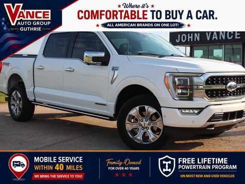 Used 2023 Ford F150 Platinum w/ Equipment Group 701A High AWD/4WD image 1