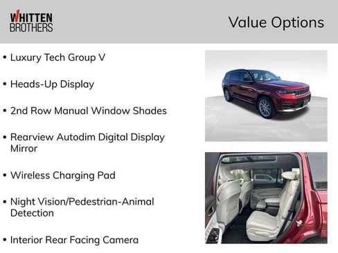 Used 2023 Jeep Grand Cherokee L Summit w/ Advanced Protech Group IV image 3