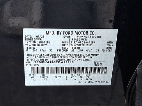 Used 2024 Ford Edge SEL w/ Convenience Package AWD/4WD image 25