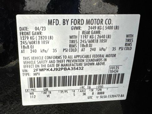 Used 2023 Ford Edge SEL AWD/4WD image 53