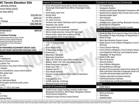 Used 2025 GMC Terrain Elevation w/ Black Edition image 4