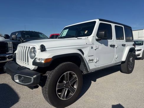 Used 2023 Jeep Wrangler Sahara image 1
