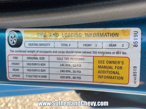 Used 2019 Chevrolet Spark LT image 35