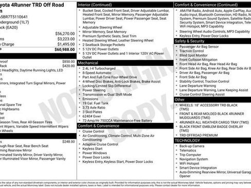 New 2026 Toyota 4Runner TRD Off-Road Premium image 7