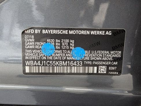 Used 2019 BMW 430i Gran Coupe w/ Convenience Package RWD image 17