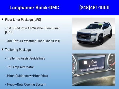 Certified 2023 GMC Acadia AT4 w/ Trailering Package AWD/4WD image 12