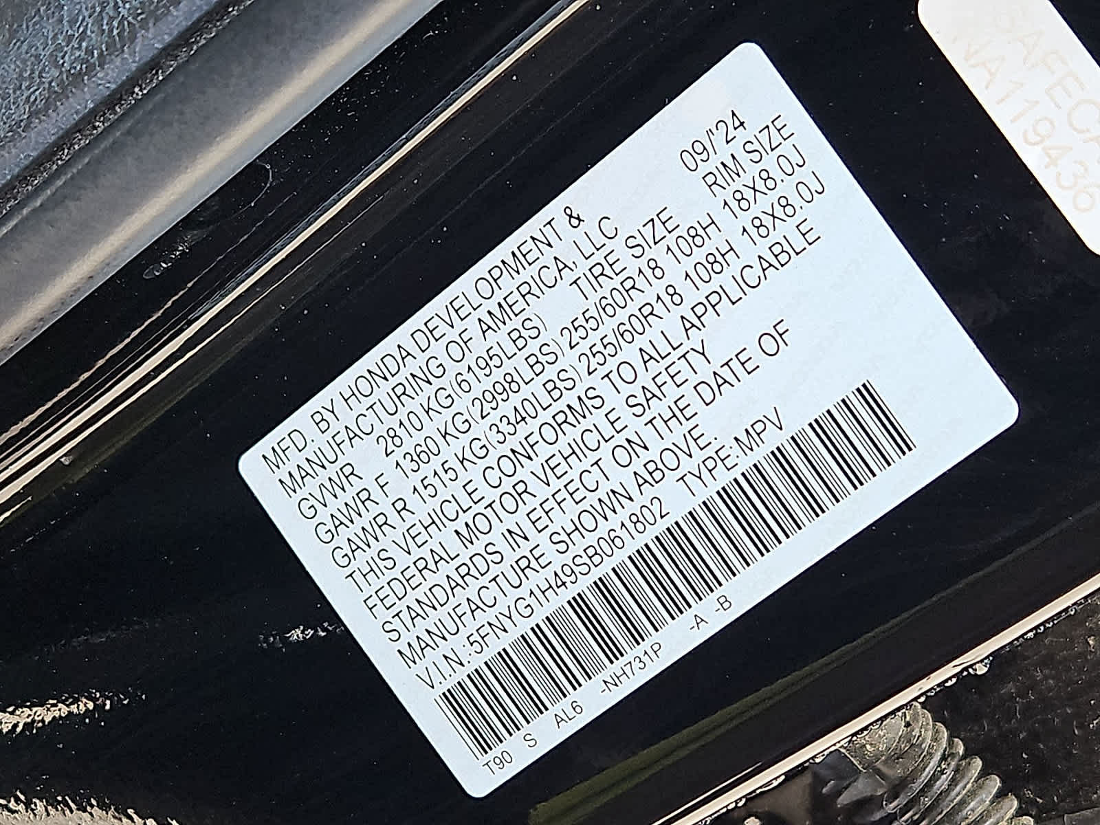 Used 2025 Honda Pilot EX-L image 38