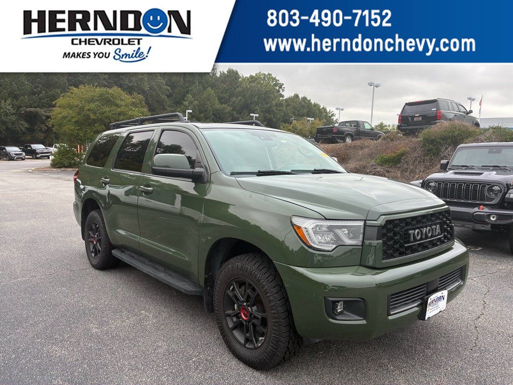 Used 2020 Toyota Sequoia TRD Pro AWD/4WD image 1