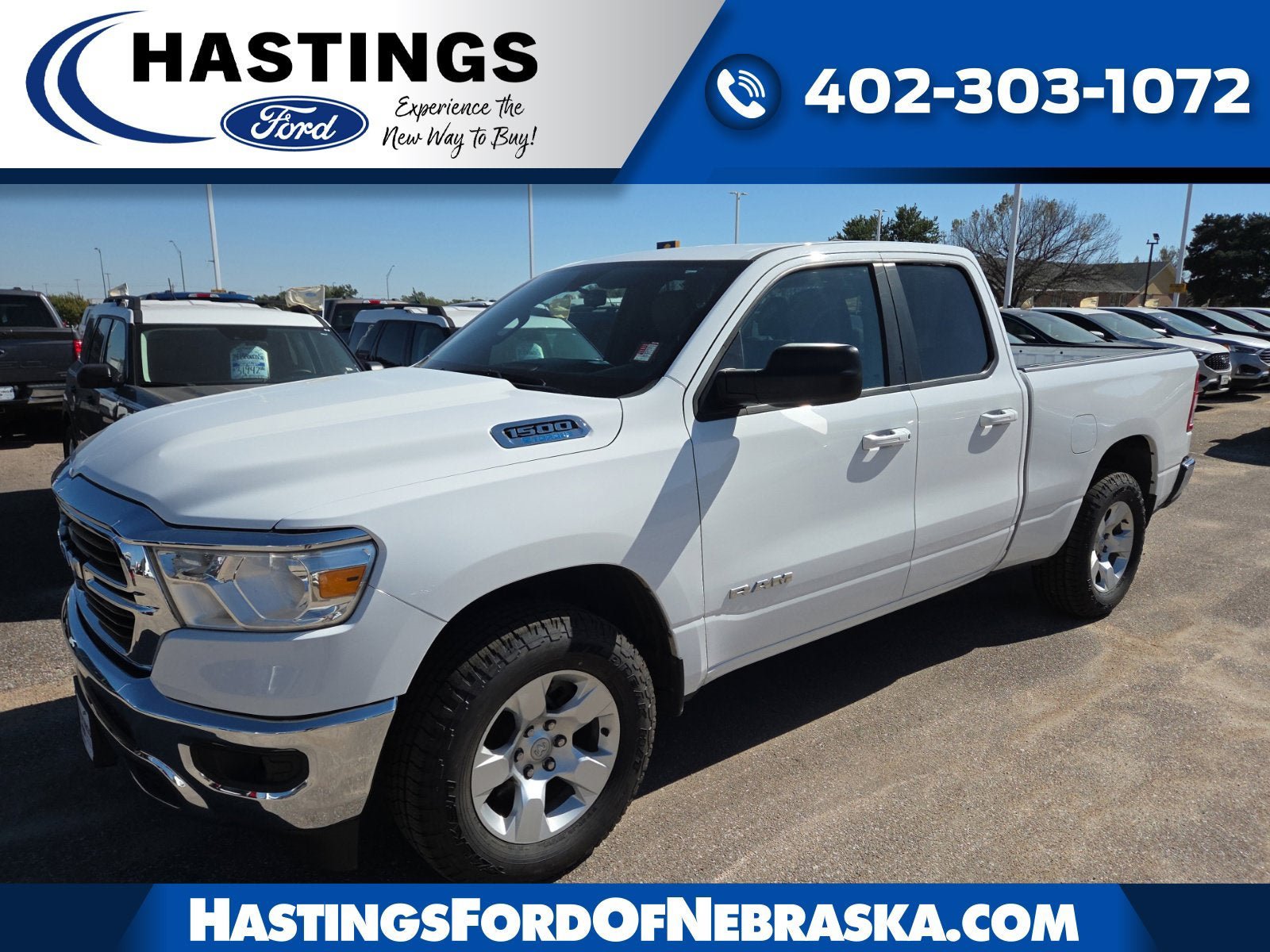 Used 2021 RAM 1500 Big Horn AWD/4WD image 1