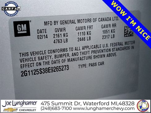 Used 2014 Chevrolet Impala LT w/ Premium Seating Package image 31