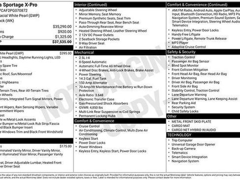 Certified 2023 Kia Sportage X-Pro image 13