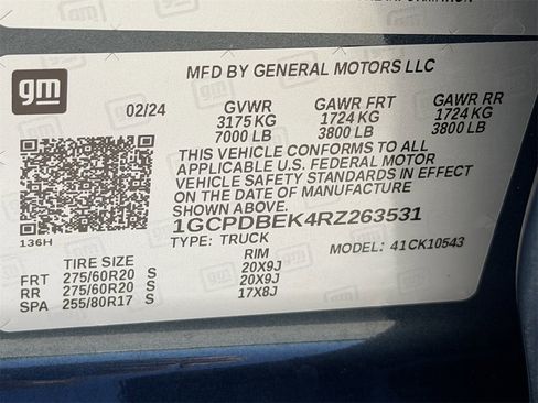 Certified 2024 Chevrolet Silverado 1500 Custom image 28