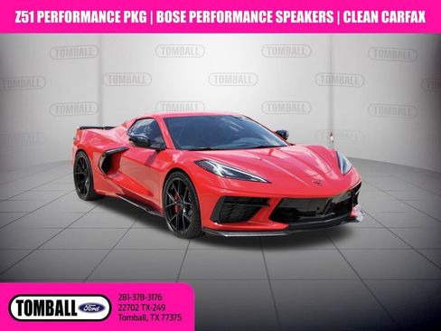 Used 2023 Chevrolet Corvette Stingray Preferred Conv w/ Z51 Performance Package RWD image 1