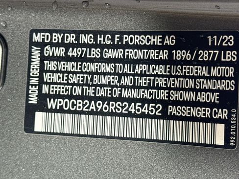 Certified 2024 Porsche 911 Carrera GTS RWD image 29