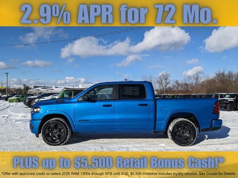 New 2026 RAM 1500 Big Horn w/ Night Edition AWD/4WD image 4