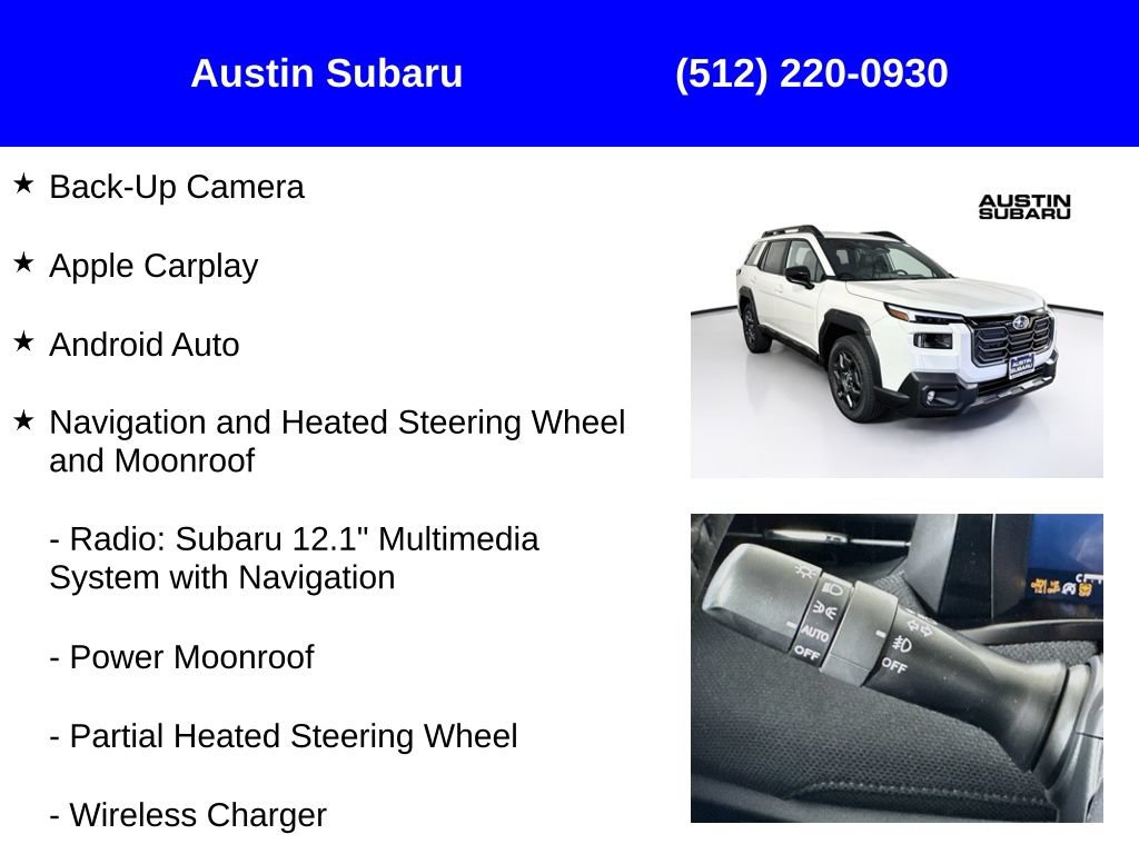 New 2026 Subaru Outback Premium AWD/4WD image 9