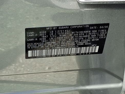 New 2026 Subaru Ascent Premium AWD/4WD image 18