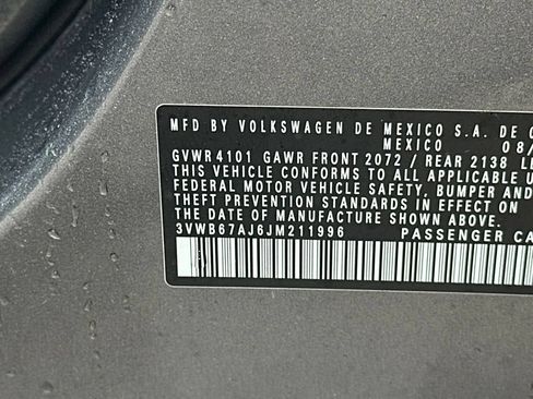 Used 2018 Volkswagen Jetta Wolfsburg Edition FWD image 33