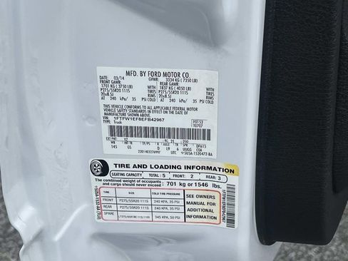 Used 2014 Ford F150 XLT w/ Equipment Group 302A Luxury image 33