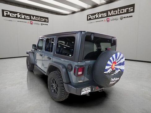 Certified 2025 Jeep Wrangler Unlimited Sport S 4xe image 4