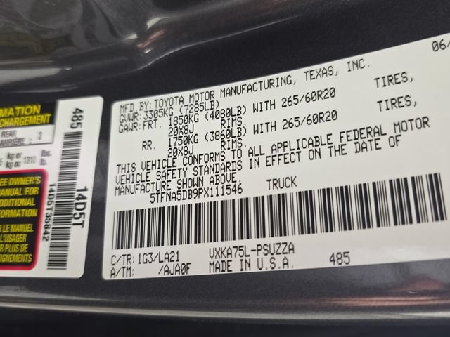 Used 2023 Toyota Tundra Platinum AWD/4WD image 10