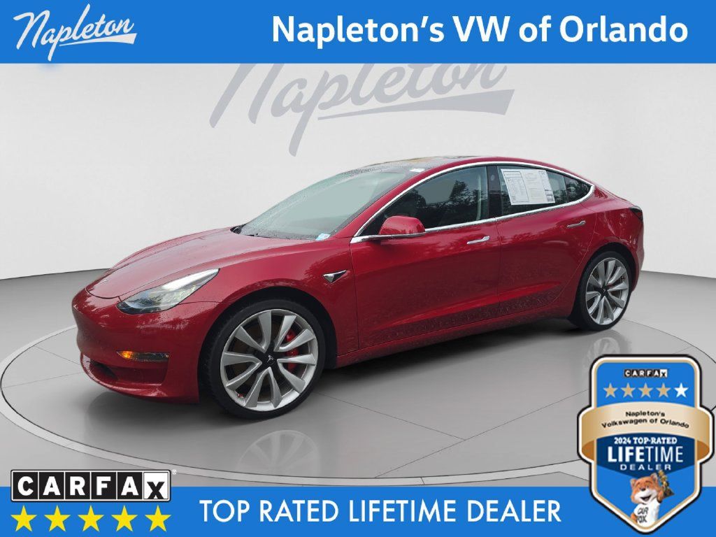 Used 2018 Tesla Model 3 Long Range AWD/4WD image 1