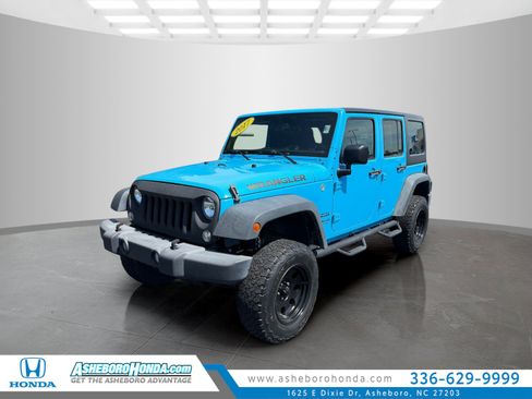 Used 2017 Jeep Wrangler Unlimited Sport w/ Quick Order Package 24S AWD/4WD image 1