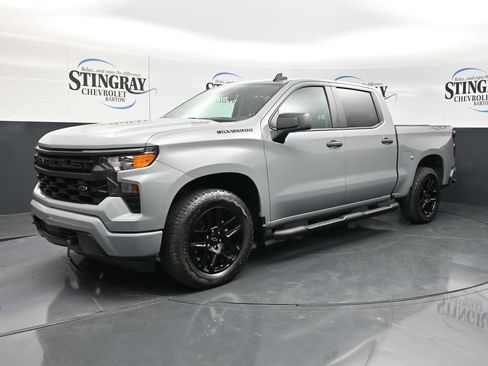 Certified 2024 Chevrolet Silverado 1500 Custom w/ Turbomax Blackout Package RWD image 4