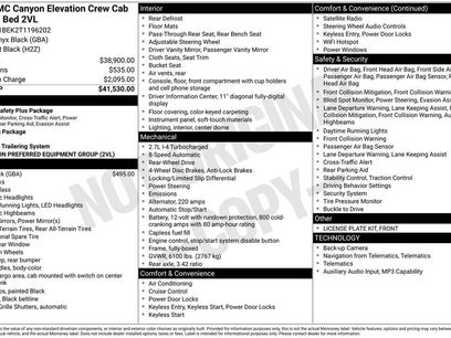 Used 2026 GMC Canyon Elevation