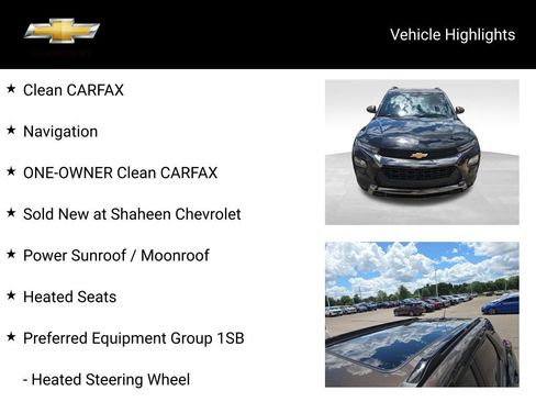 Used 2022 Chevrolet TrailBlazer ACTIV w/ Sun and Liftgate Package FWD image 19