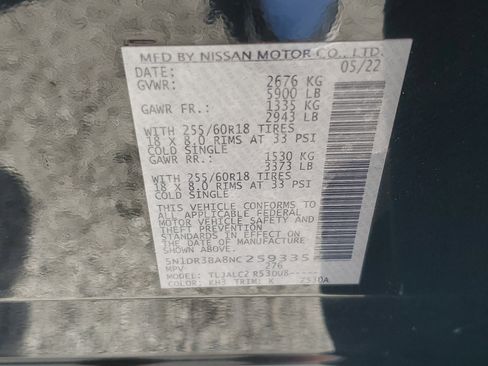 Certified 2022 Nissan Pathfinder SV FWD image 26