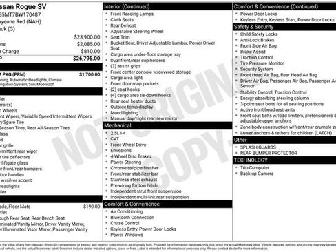 Used 2011 Nissan Rogue SV w/ Premium Pkg image 4