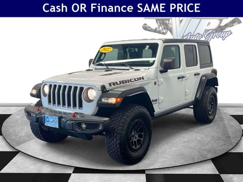 Certified 2022 Jeep Wrangler Unlimited Rubicon w/ Xtreme Recon 35" Tire Package AWD/4WD image 7