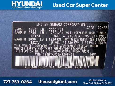 Used 2022 Subaru Outback Limited AWD/4WD image 43